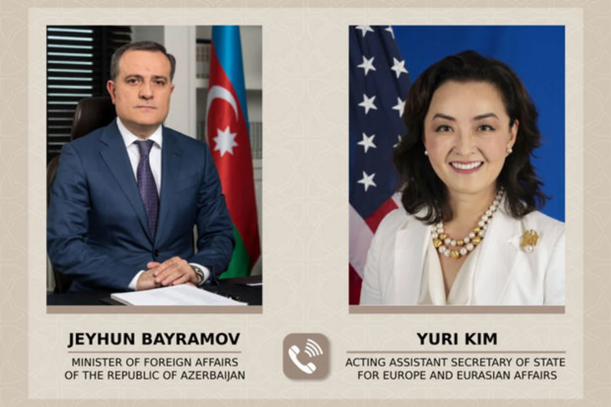 Ceyhun Bayramov ABŞ dövlət katibinin köməkçisi vəzifəsinin icraçısı ilə danışıb