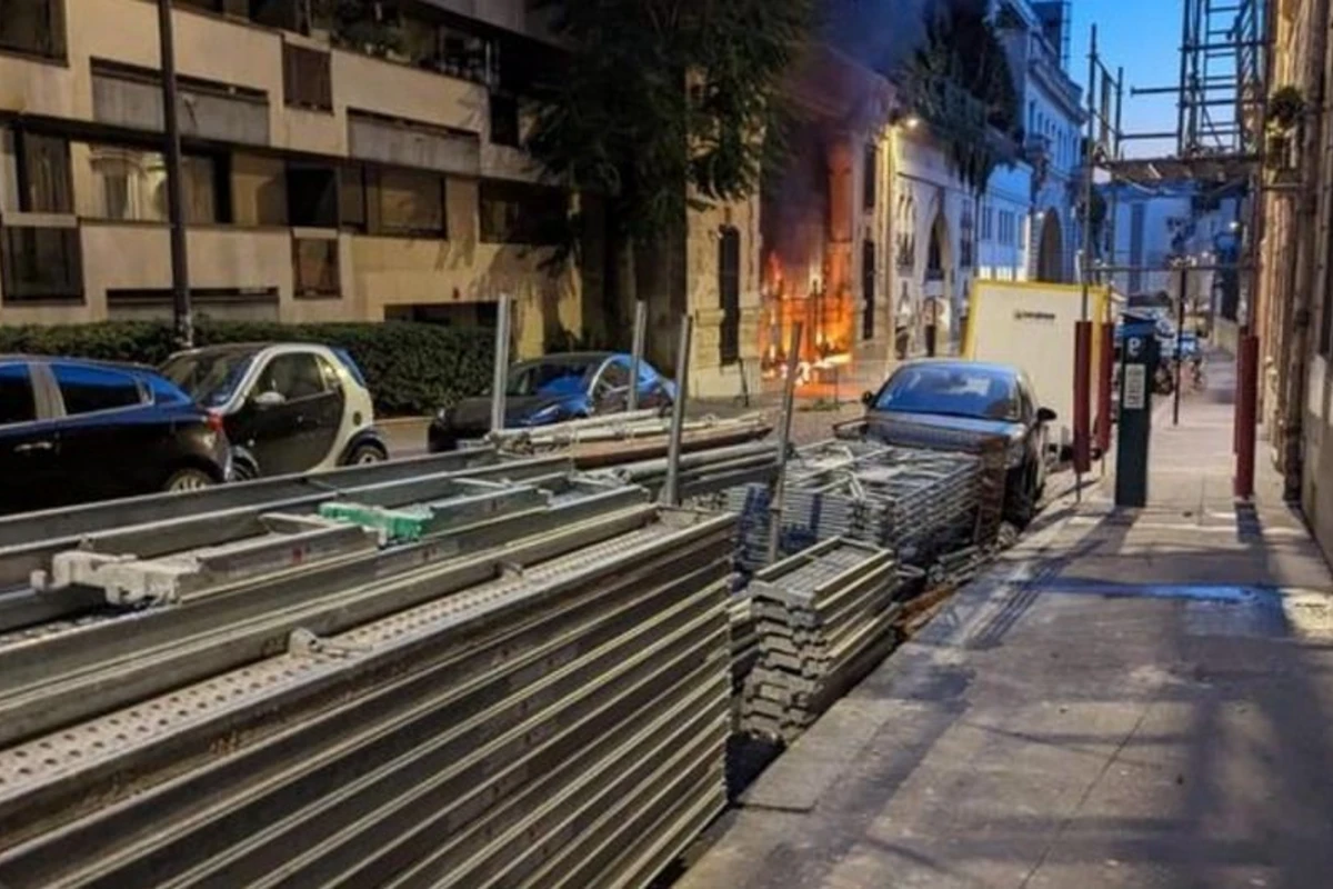 İranın Fransadakı səfirliyinə hücum olundu