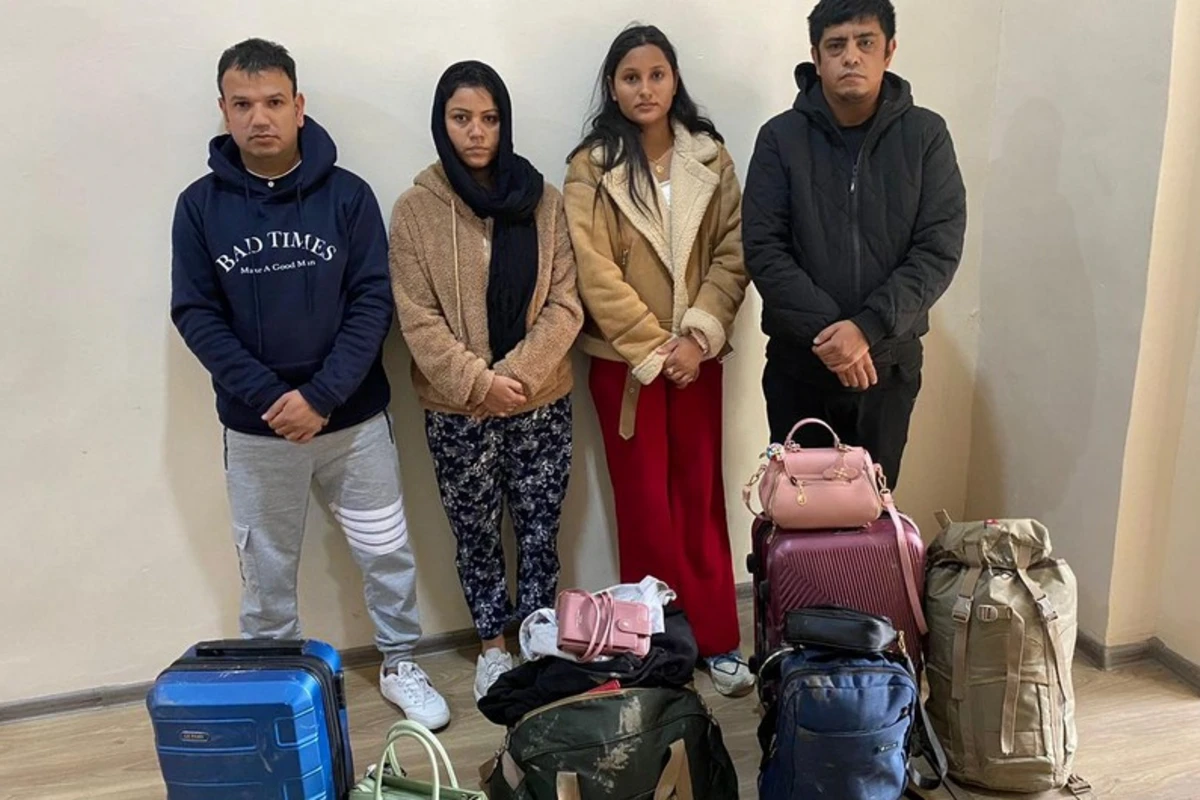 Azərbaycandan Rusiyaya qanunsuz yolla keçmək istəyən şəxslər saxlanılıb - FOTO