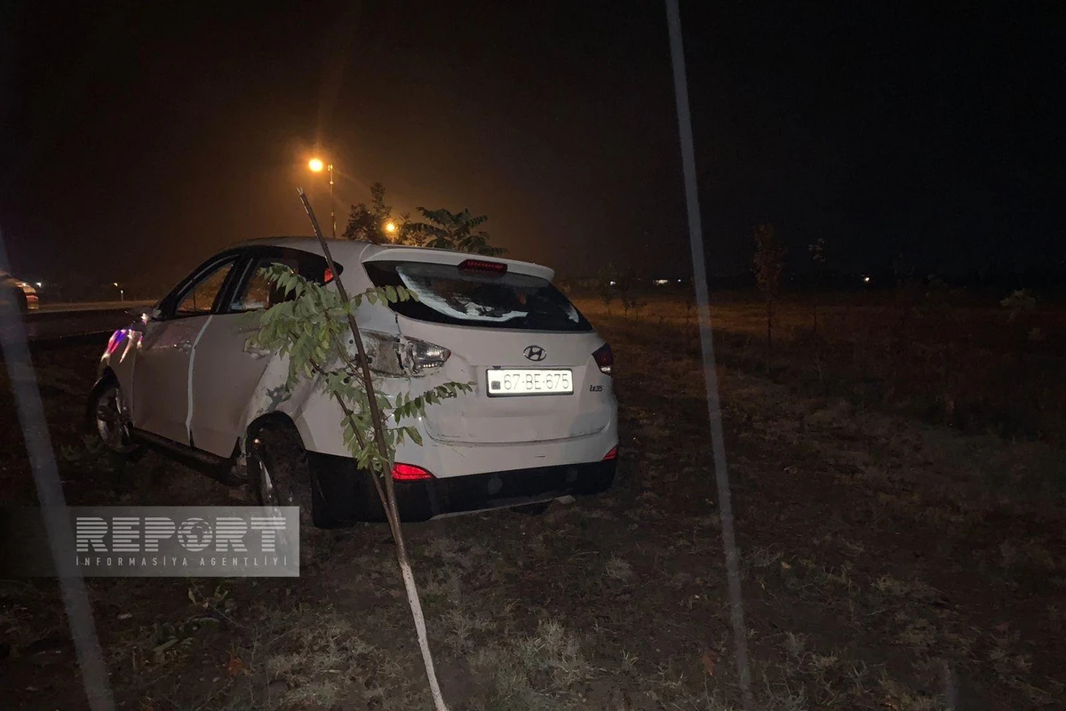 Naxçıvanda yol qəzası: Ölən və xəsarət alan var - FOTO