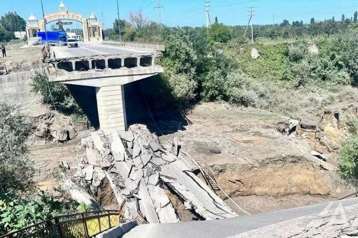 В МЧС сделали заявление в связи с обрушением моста в Хачмазском районе - ВИДЕО