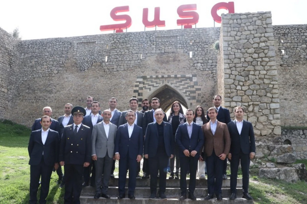 Xarici ölkələrin baş prokurorları Şuşa və Füzuliyə səfər ediblər - FOTO