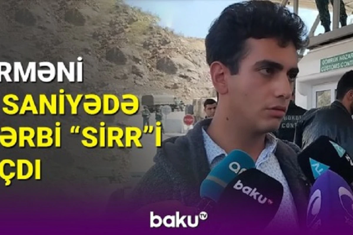 Qarabağla bağlı sual qarşısında dili tutulan erməni: Özümü pis hiss edirəm - VİDEO