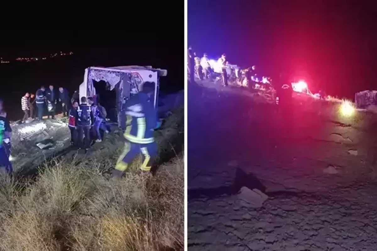 Türkiyədə ağır yol qəzası: Çoxlu sayda ölü və yaralı var