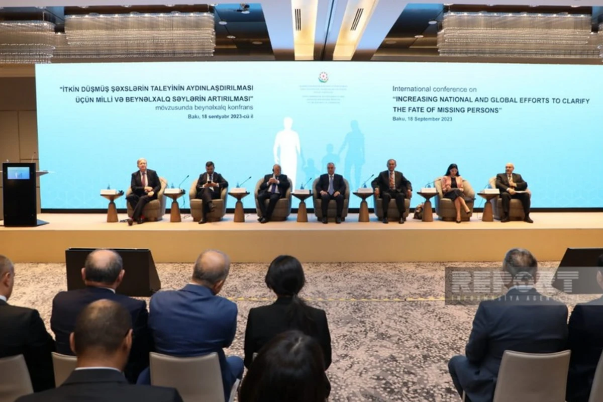 Bakıda itkin düşmüş şəxslərlə bağlı beynəlxalq konfrans keçirilir