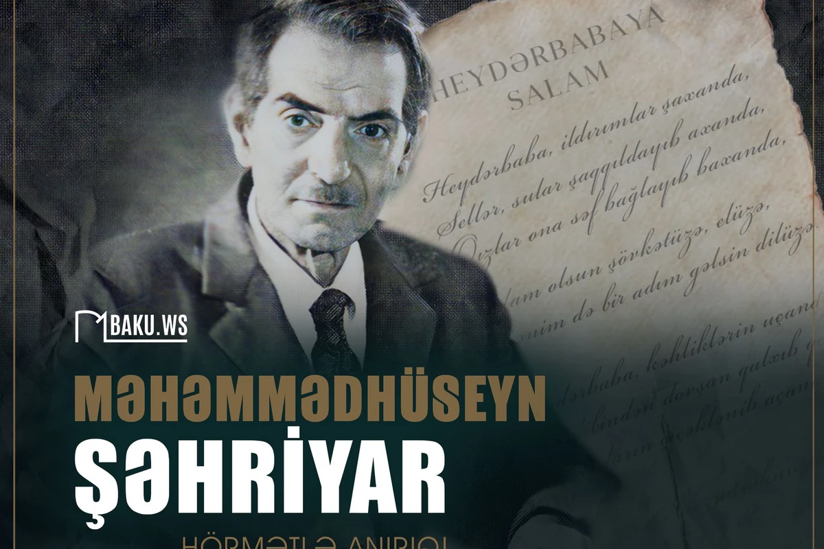 Ustad Şəhriyarın anım günüdür
