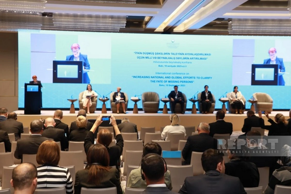 Bakıda beynəlxalq konfransda itkin düşmüş şəxslərlə bağlı bəyanat qəbul edildi