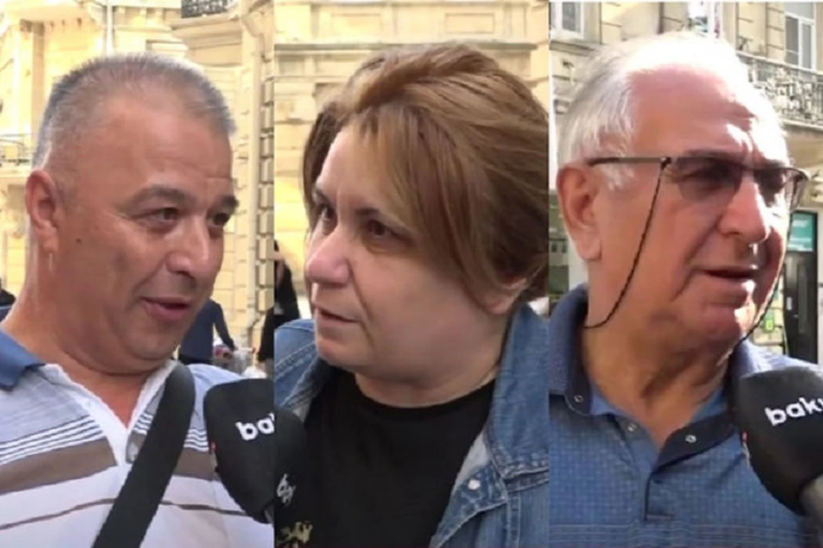Какова реакция жителей Баку на проведение антитеррористических мероприятий в Карабахе? - ВИДЕО