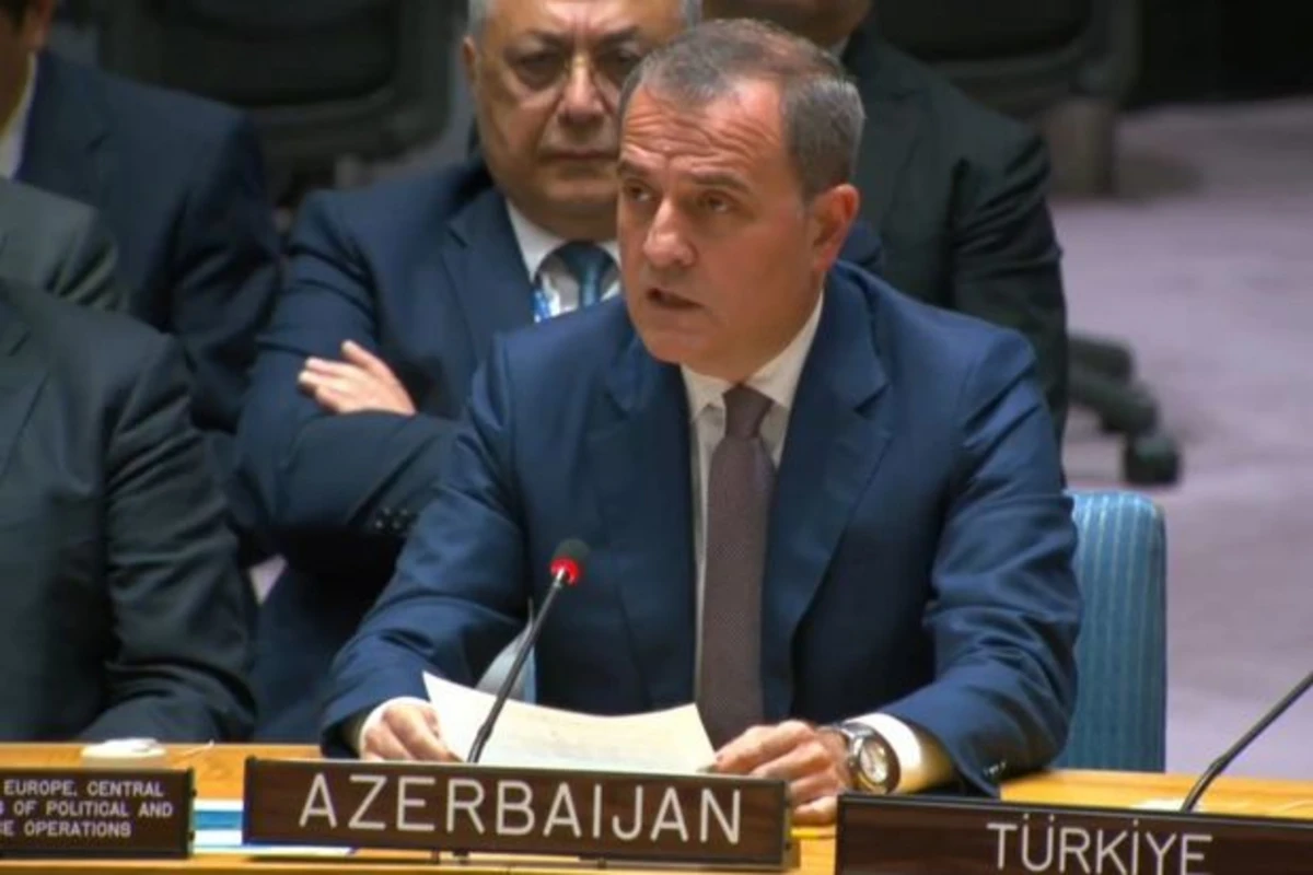 Ceyhun Bayramov: “Ermənistanın TŞ-yə növbəti müraciəti BMT Nizamnaməsinin tələblərinin pozulmasıdır” - VİDEO