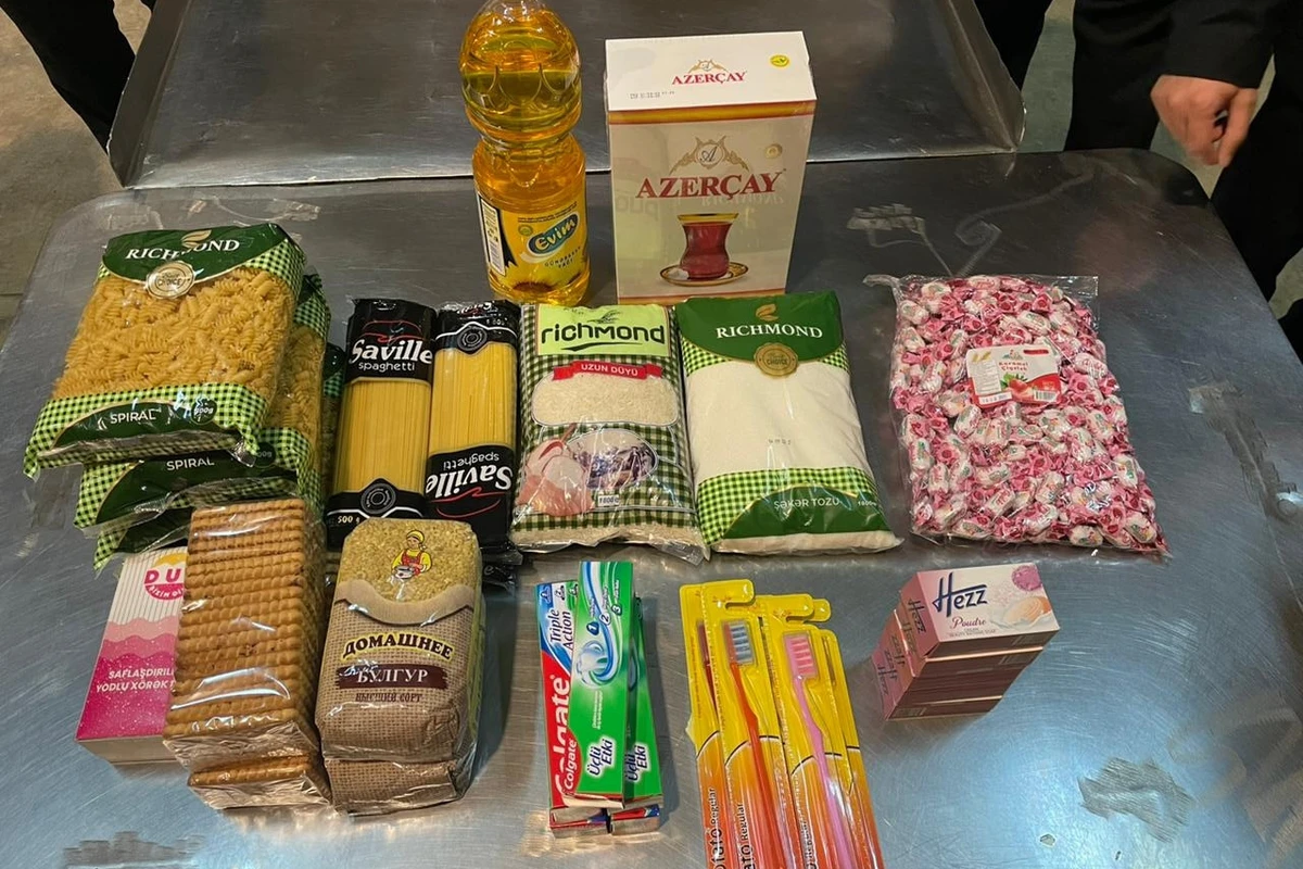Nazirlik Qarabağda yaşayan erməni əhaliyə ərzaq yükü göndərilməsi barədə məlumat yayıb - FOTO