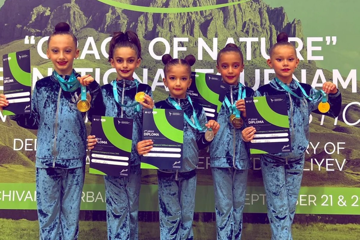 Bədii gimnastika üzrə Grace of Nature Beynəlxalq turnirinə start verilib - FOTO/VİDEO