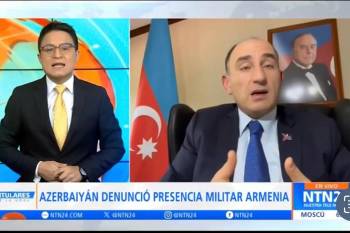 Kolumbiya telekanalı Azərbaycan Ordusunun Qarabağda keçirdyi antiterror tədbirləri barədə süjet yayımlayıb - FOTO