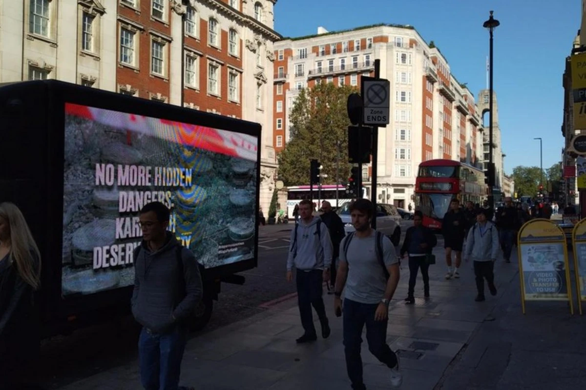 London və Mançesterdə Ermənistanın mina terroru ilə bağlı məlumatlandırma aksiyası təşkil edilib - FOTO