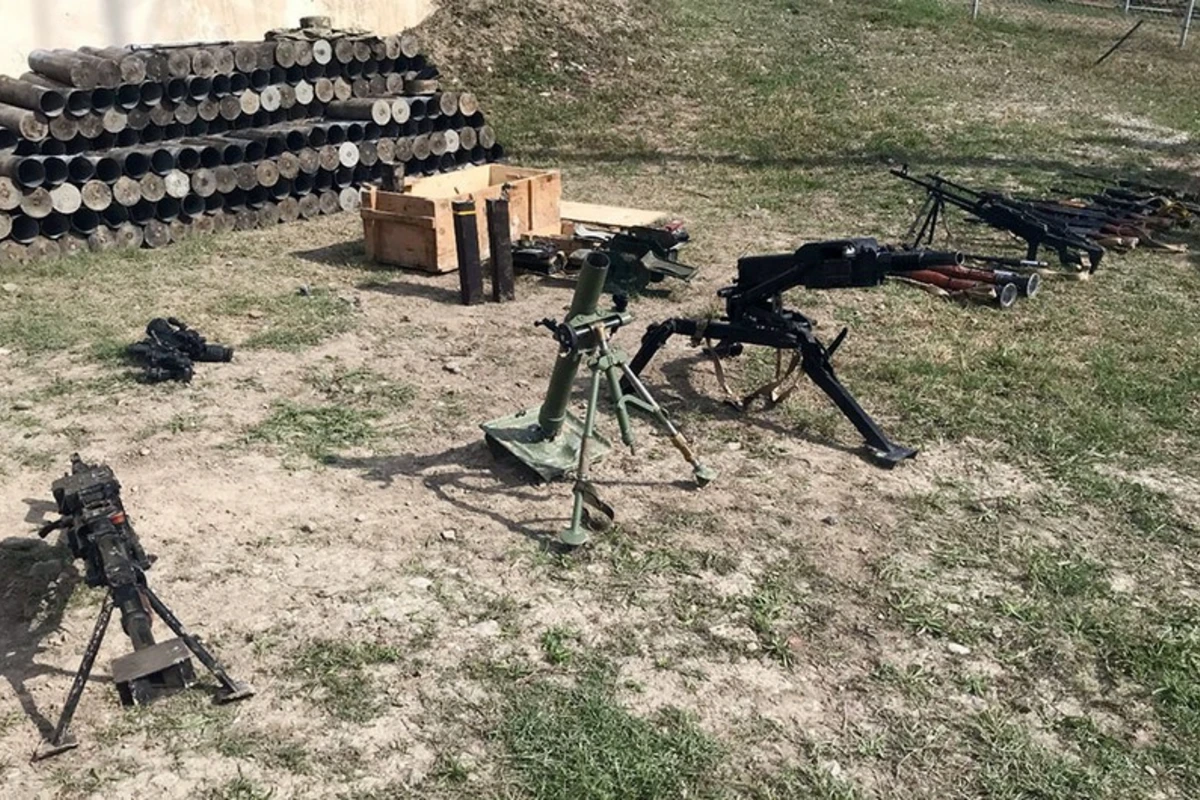 Боевая техника, оружие и боеприпасы, конфискованные в Карабахском регионе - СПИСОК