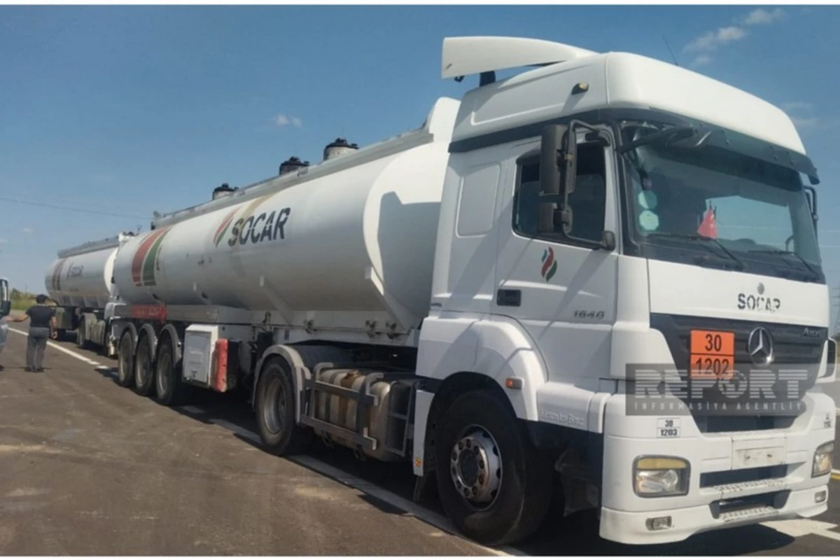 Qarabağın erməni sakinləri üçün 30 ton benzin, 34 ton dizel yola salınıb - FOTO