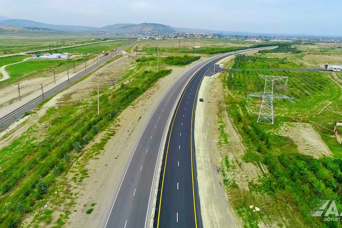 Bakı-Quba yolunun bir hissəsində təmir-bərpa işləri yekunlaşıb - FOTO/VİDEO