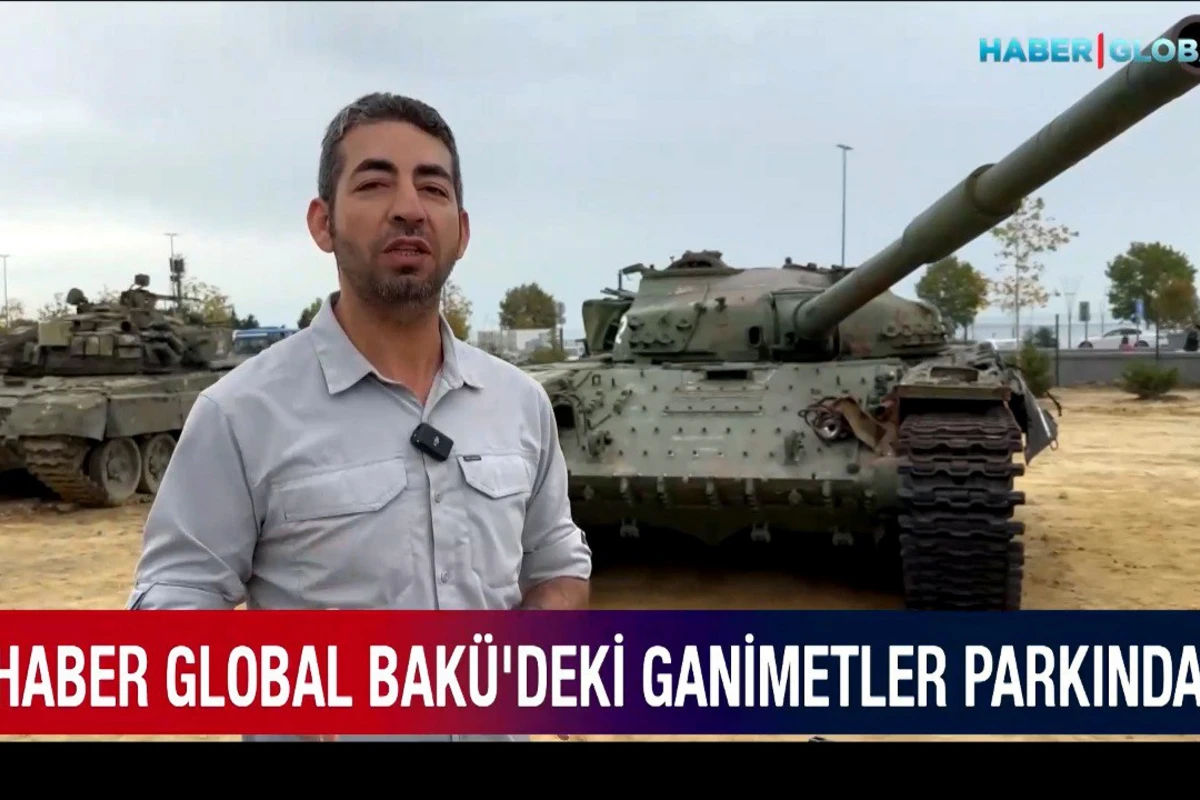Haber Global Bakıdakı Hərbi Qənimətlər Parkından reportaj yayımladı - VİDEO