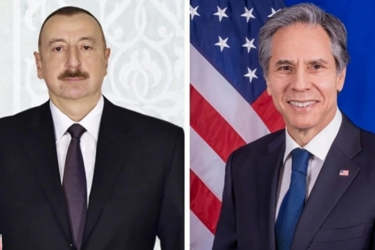 Antoni Blinken Azərbaycan Prezidenti İlham Əliyevə zəng edib