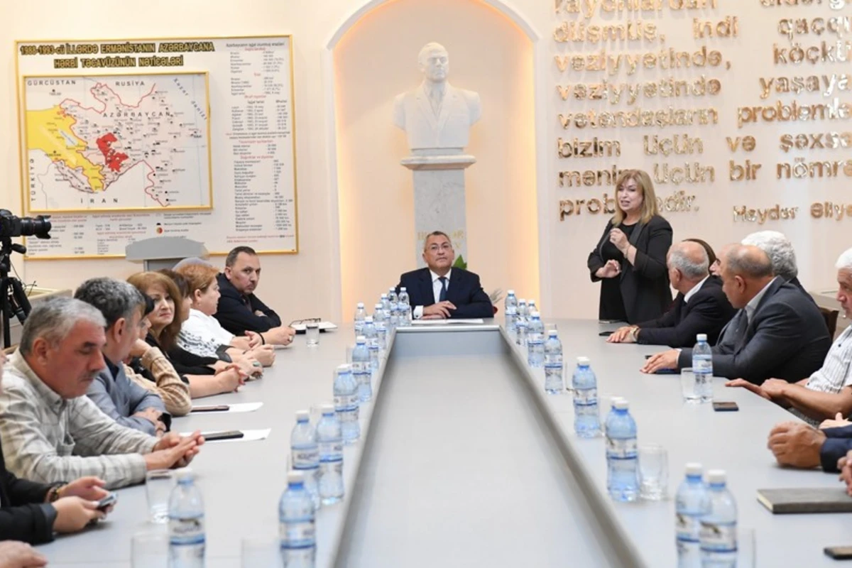 Dövlət Komitəsində azərbaycanlı əhalinin Xankəndiyə qayıdışının təşkili müzakirə olunub - FOTO