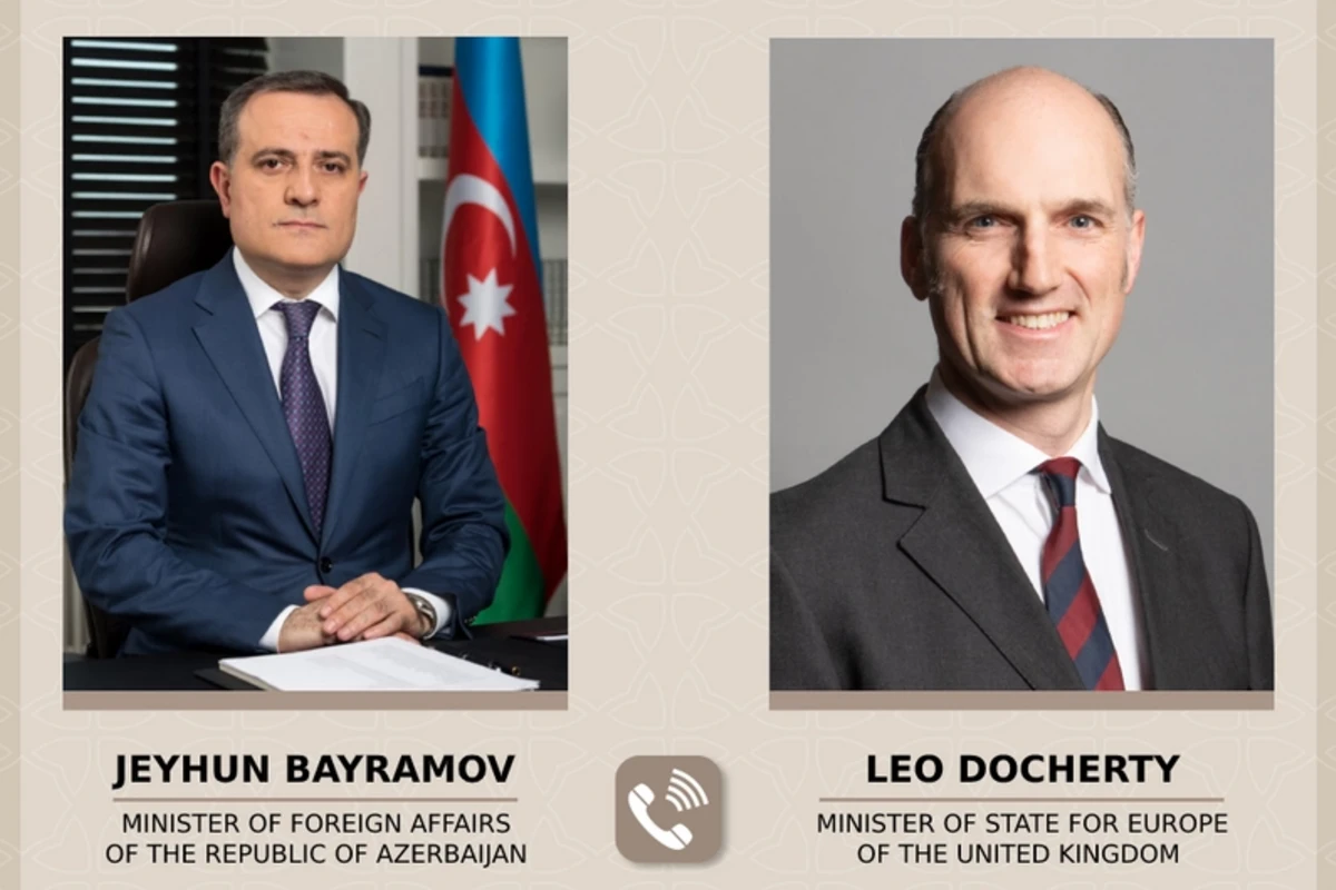 Ceyhun Bayramov Böyük Britaniyanın Avropa regionu üzrə dövlət naziri ilə telefonla danışıb