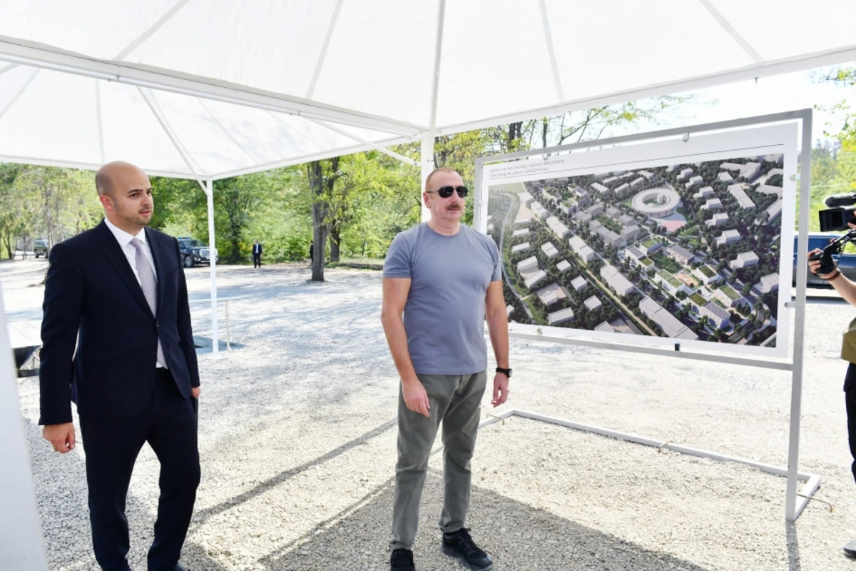 В городе Зангилан заложен фундамент 3-го жилого комплекса - ФОТО