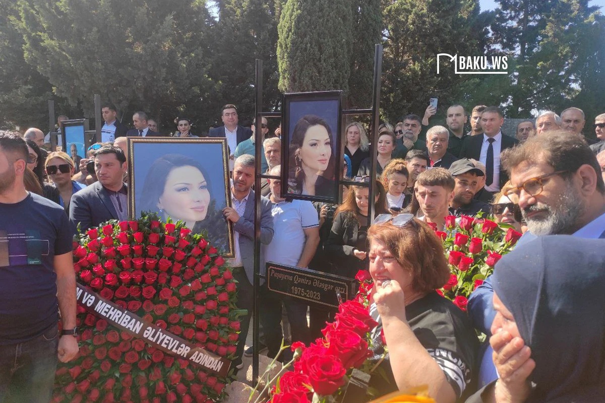 Qənirə Paşayeva dəfn olunub - YENİLƏNİB-2-FOTO/VİDEO