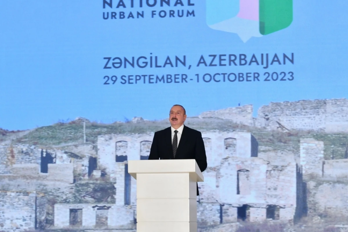 Azərbaycan Prezidenti: Bizə qarşı etnik təmizləmə, işğal və ərazilərimizin məhvi həyata keçirilib
