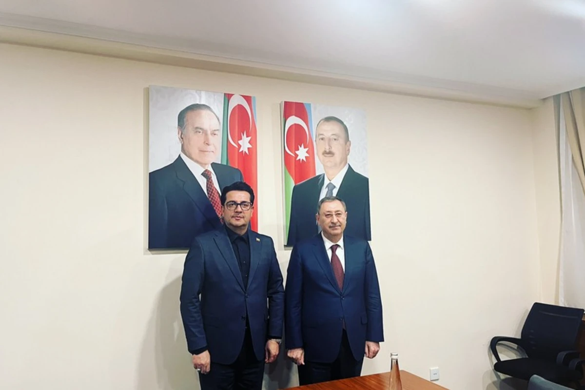 Xələf Xələfov İran səfiri ilə ikitərəfli münasibətləri müzakirə edib