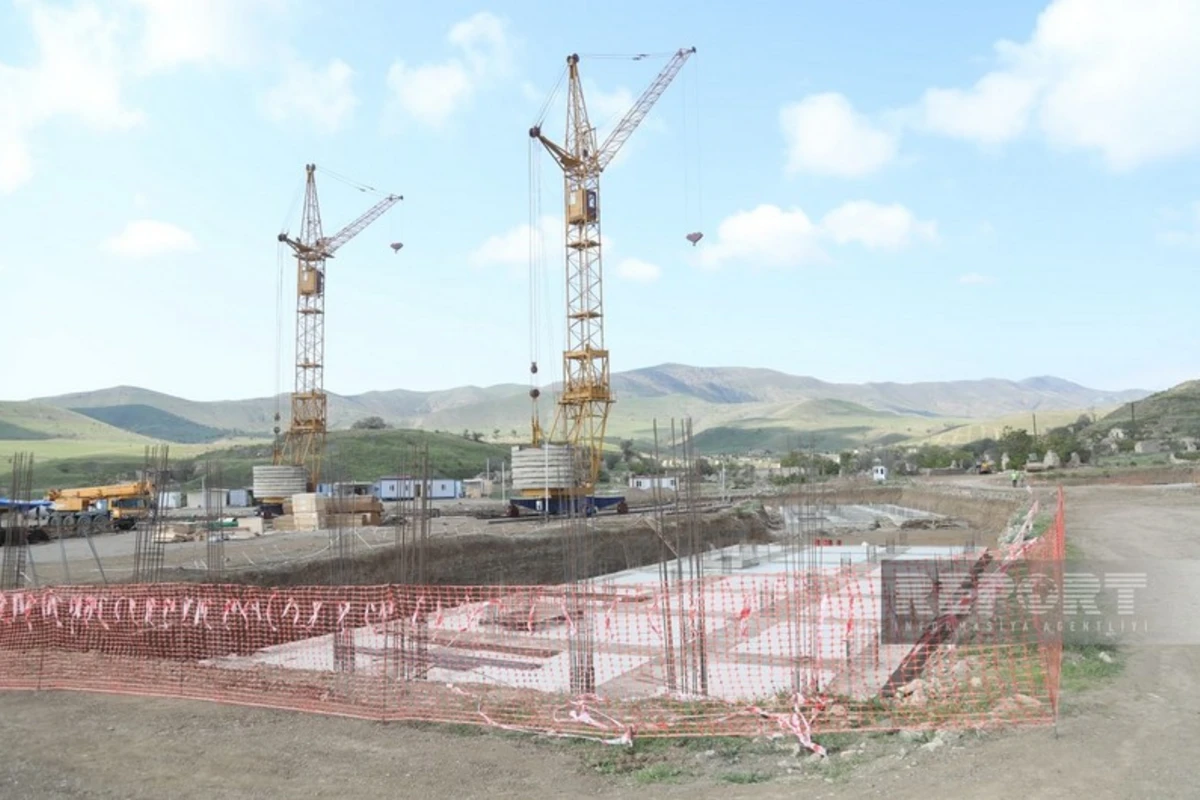 Zəngilan şəhərindəki 4-cü yaşayış kompleksində binalar 131 mənzilli olacaq