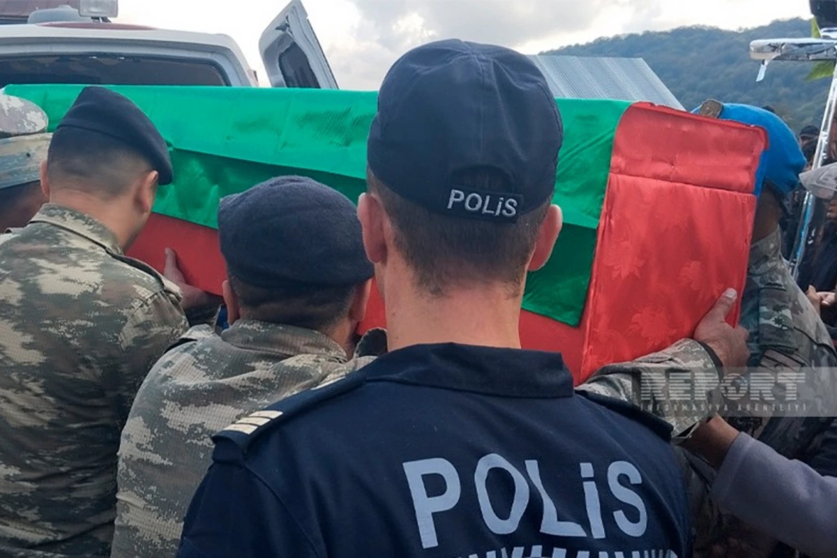Şəhid Vüsal Orucov Qusarda dəfn edilib - FOTO - YENİLƏNİB