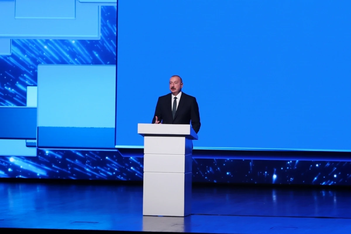 Prezident Astronavtika Konqresində Azərbaycanın inkişaf göstəriciləri barədə bəzi rəqəmləri açıqlayıb