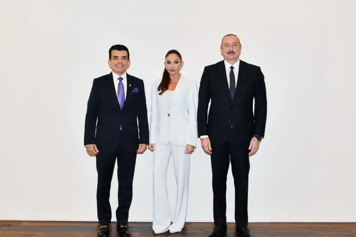 İlham Əliyev və Mehriban Əliyeva ICESCO-nun Baş direktoru ilə görüşüblər - FOTO - YENİLƏNİB