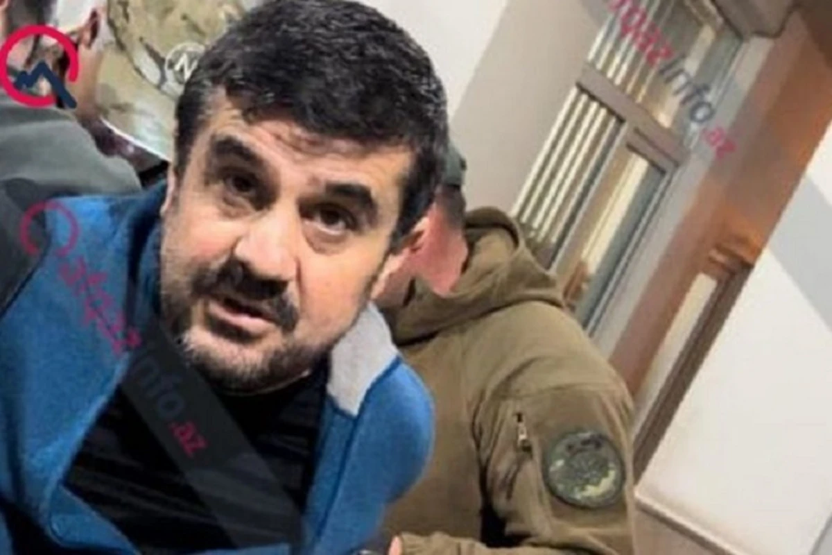 Arayik Arutyunyanın saxlanma anı - FOTO