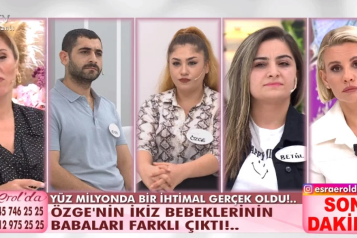 Efirdə milyonda bir görülən OLAY: Kişi sevgilisinin doğduğu əkizlərdən sadəcə birinin atası çıxdı - VİDEO Efirdə milyonda bir görülən OLAY: Kişi sevgilisinin doğduğu əkizlərdən sadəcə birinin atası çıxdı - VİDEO