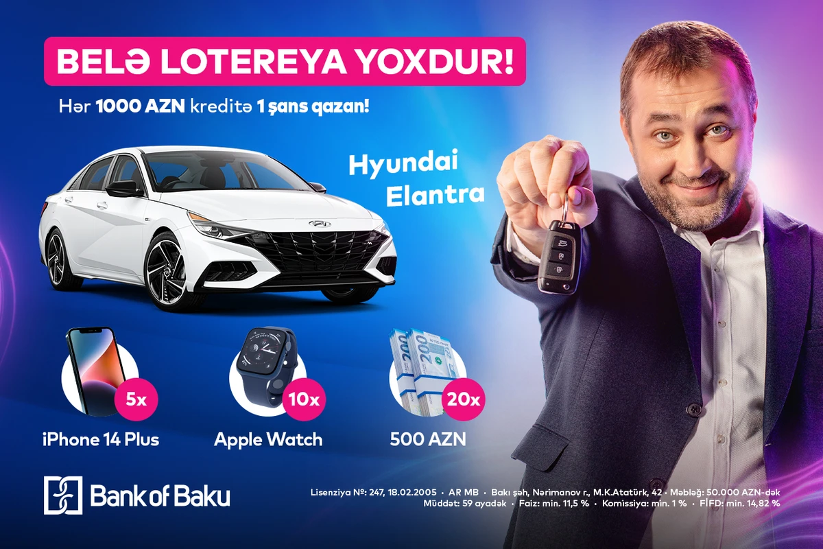 Avtomobil qazanmaq istəyənlərin nəzərinə!