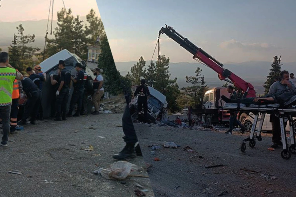 Türkiyədə dəhşətli qəza: Çox sayda ölən və yaralanan var - FOTO
