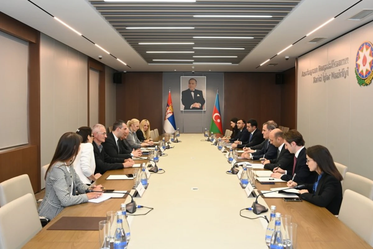 Ceyhun Bayramov Serbiya Milli Assambleyasının sədri ilə görüşüb, regiondakı vəziyyət müzakirə olunub - FOTO