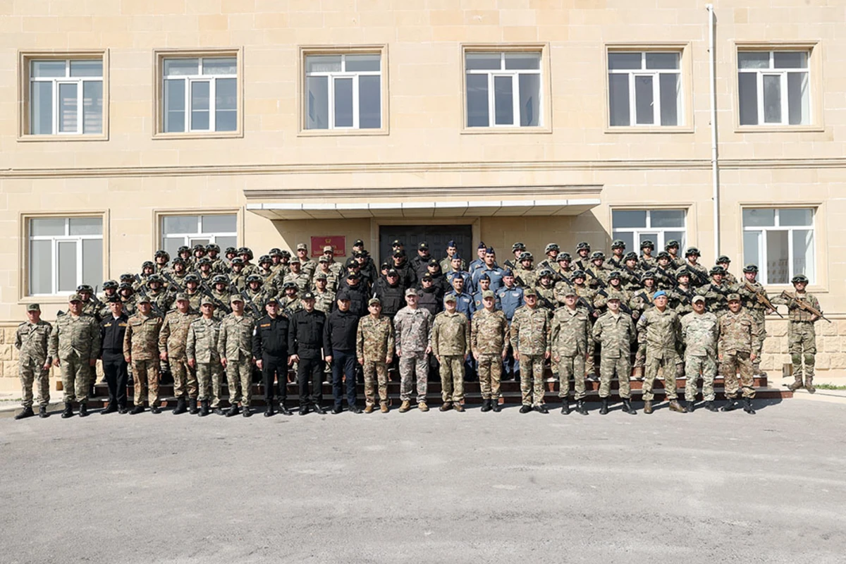 Azərbaycan, Türkiyə və Gürcüstanın hərbçilərinin komanda-qərargah təlimi başa çatıb - FOTO/VİDEO