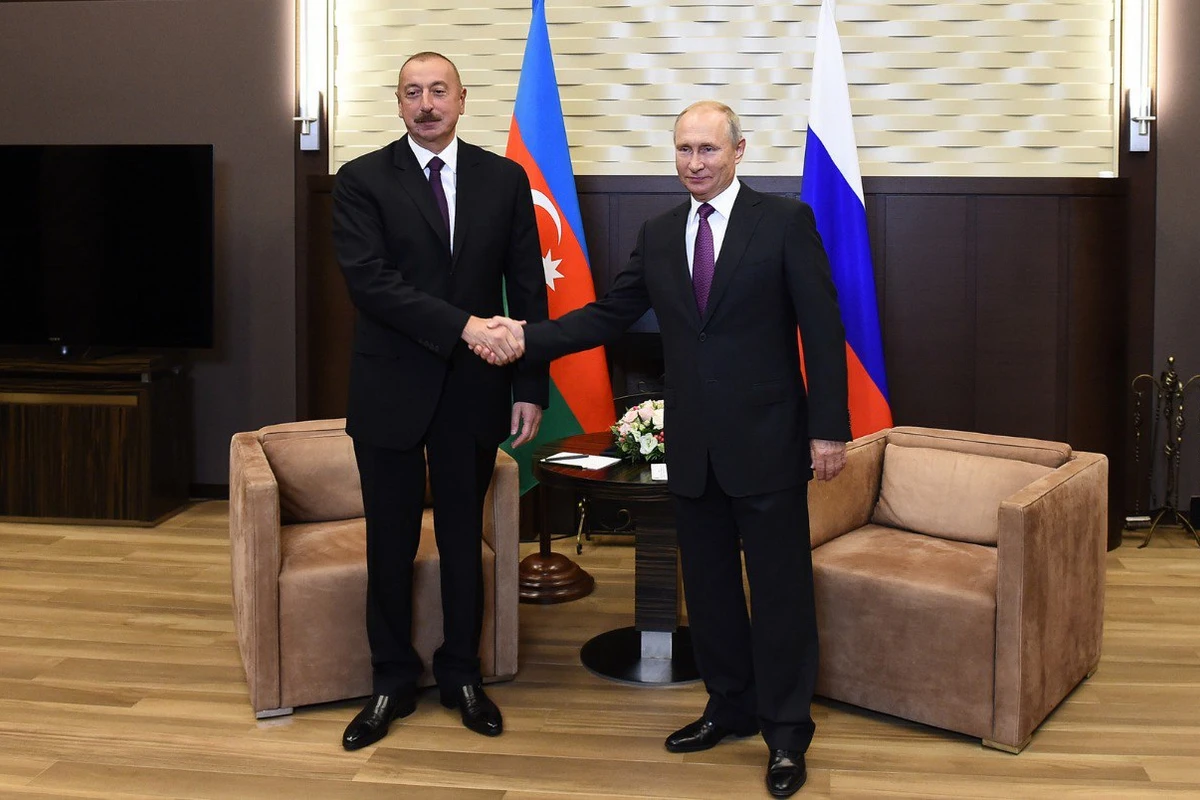 Ильхам Алиев поздравил Владимира Путина