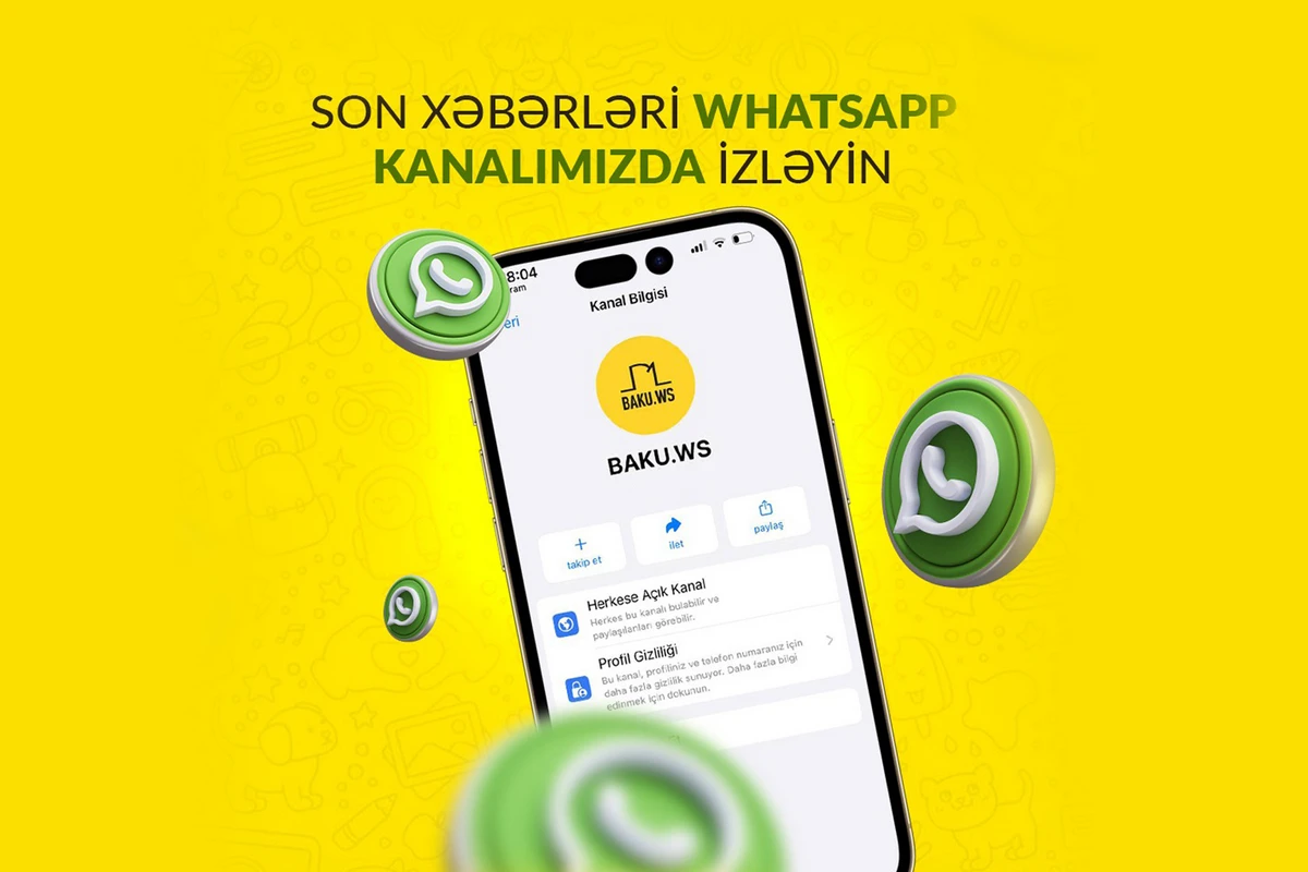 BAKU.WS indi “WhatsApp”da
