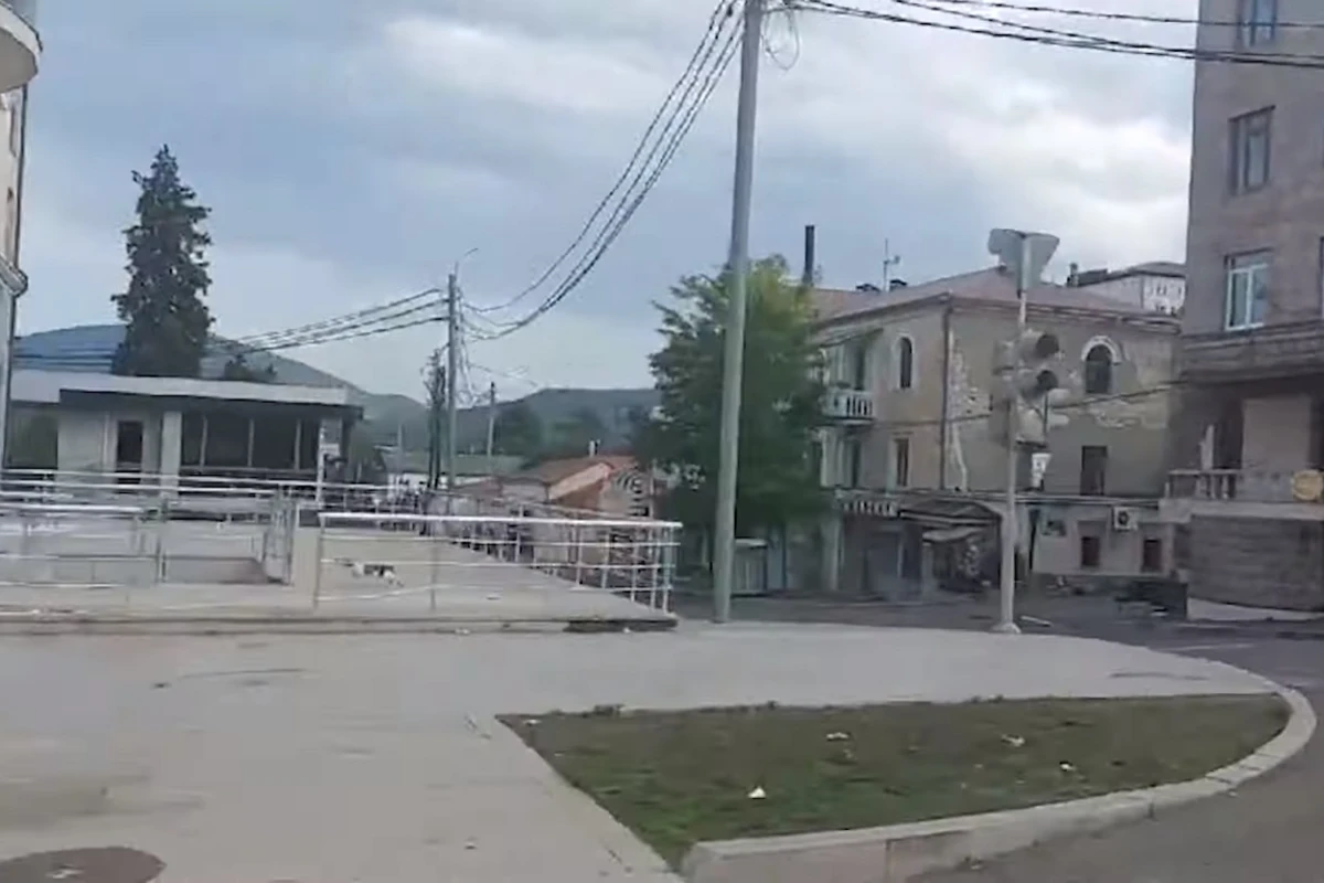 Xankəndi küçələrindən ən yeni görüntülər - VİDEO