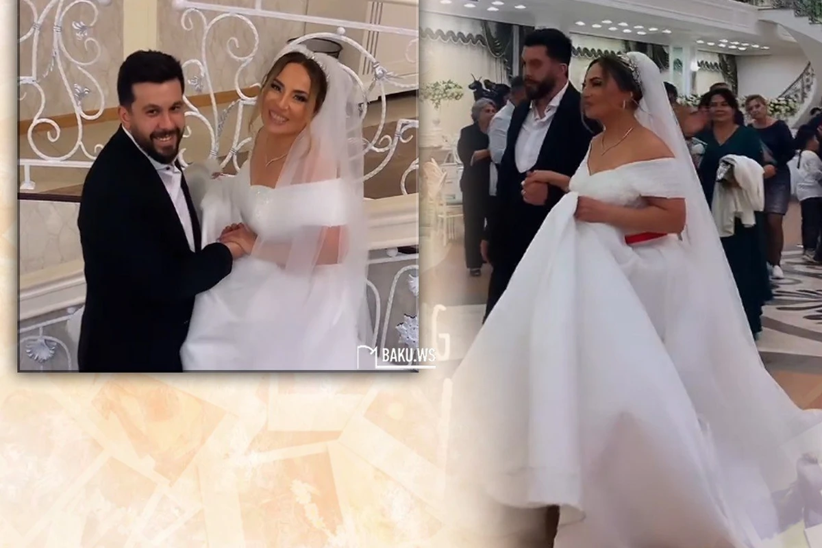 Azərbaycanlı müğənninin toyu oldu - FOTO/VİDEO
