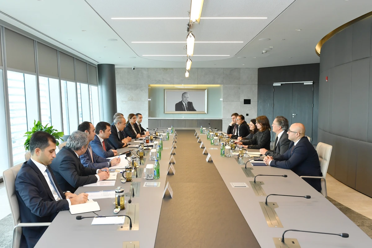 Mikayıl Cabbarov OECD və Dünya Bankının nümayəndələri ilə görüşüb - YENİLƏNİB + FOTO