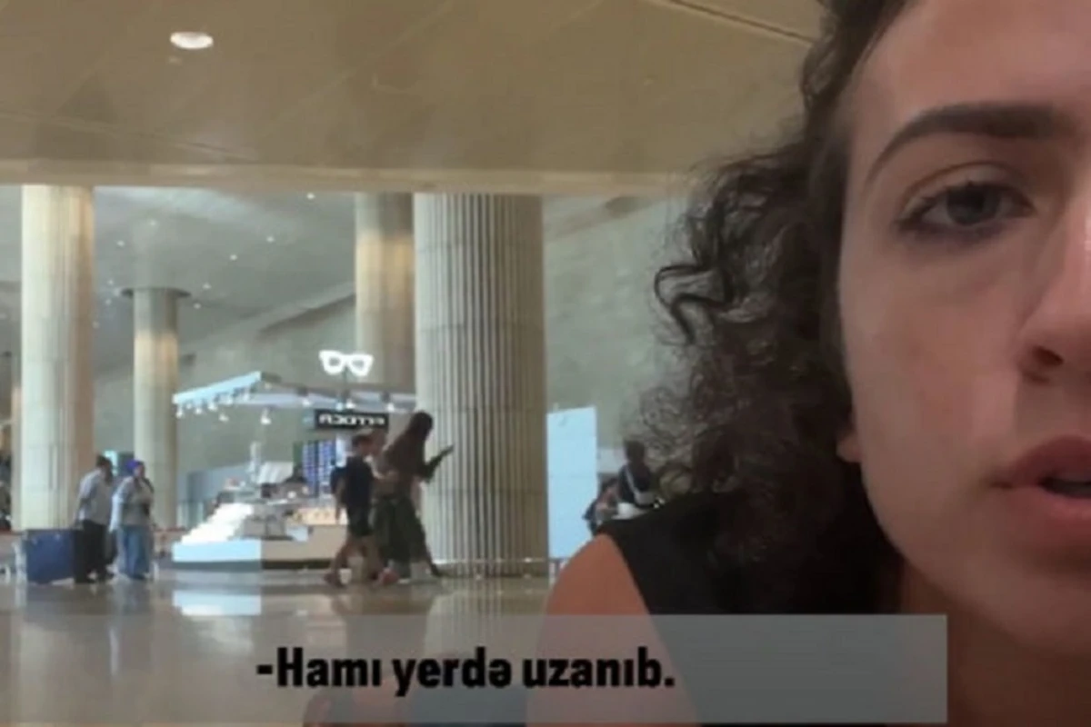 İsrail hava limanı atəş altında: Baku TV-nin əməkdaşı çətin vəziyyətdə qaldı - VİDEO İsrail hava limanı atəş altında: Baku TV-nin əməkdaşı çətin vəziyyətdə qaldı - VİDEO