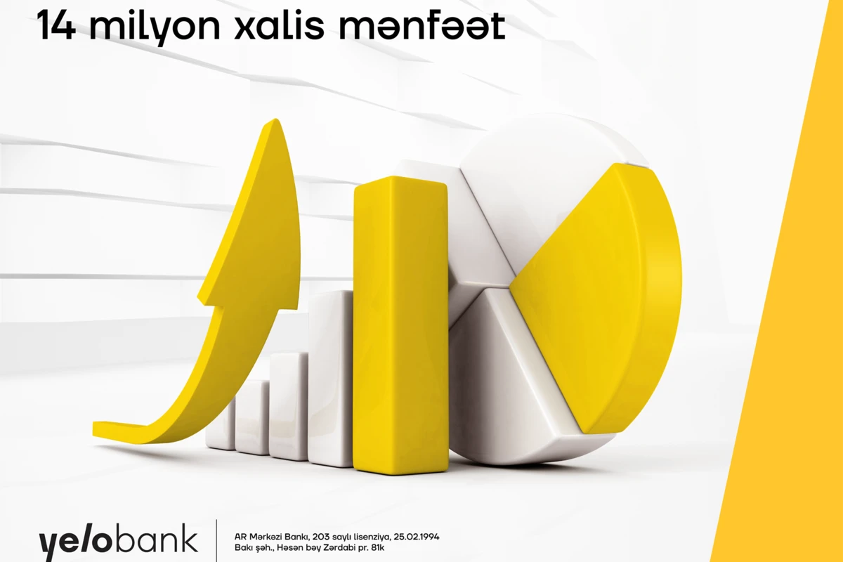 Yelo Bank üçüncü rübü yüksək nəticələrlə başa vurub