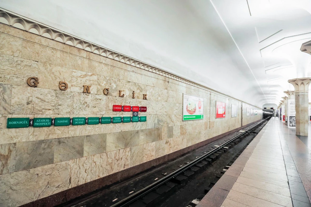Metronun “Gənclik” stansiyasının iş rejimində dəyişiklik olacaq