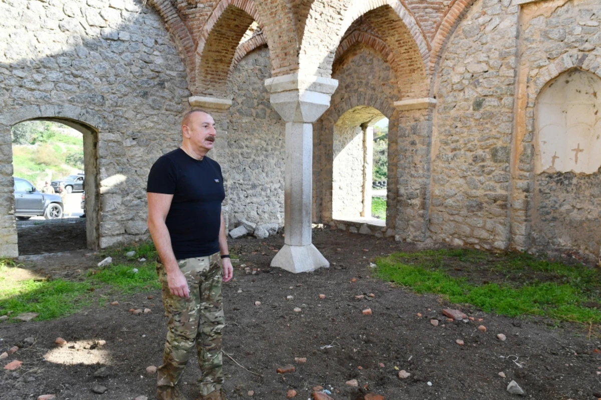 İlham Əliyev Şuşa rayonunun Malıbəyli kəndində olub - YENİLƏNİB + FOTO