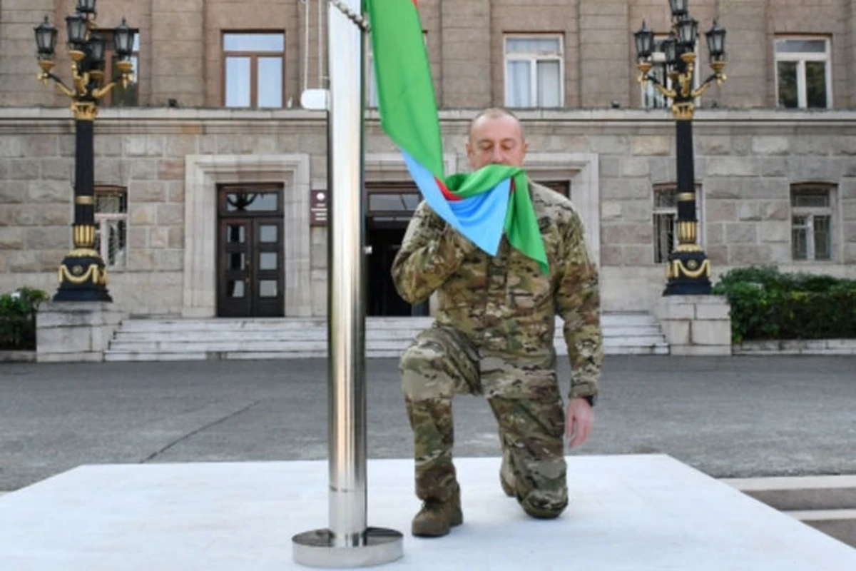 Prezident Xankəndidən çıxış edib - YENİLƏNİB + FOTO/VİDEO
