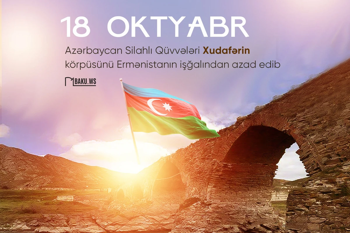 Xudafərin körpüsünün işğaldan azad olunmasından 3 il ötür