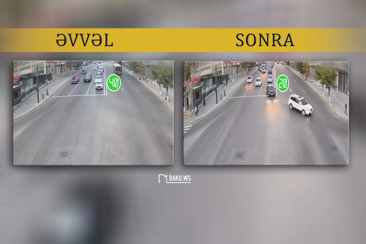 Внимание: на этой дороге в Баку внесены изменения - ВИДЕО
